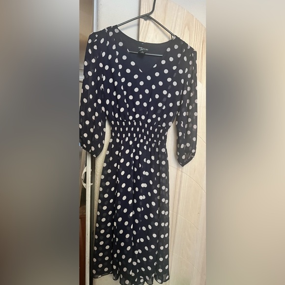 blue polkadot dress - Picture 1 of 2